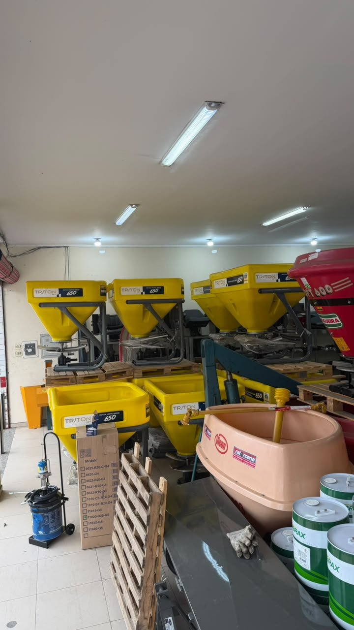 Implementos agrícolas disponíveis na loja